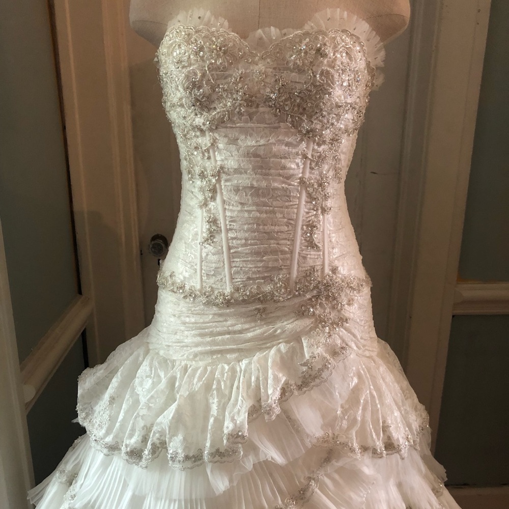Michelle Roth Marina Wedding Dress - Picture 2 of 6